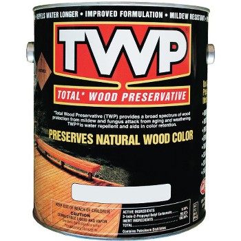 Twp/gemini Twp105-1 Total Wood Preservative, Cape Cod Gray ~ Gallon
