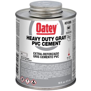 16oz Gy Hd Pvc Cement