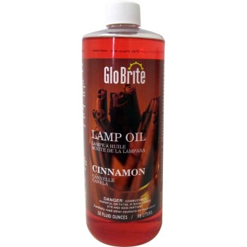 21st Century L525 Glo-brite Lamp Oil, Cinnamon ~ 32 Oz.