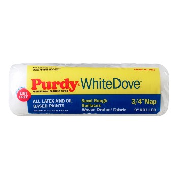 Purdy 14a672094 Roller Cover ~ White Dove, 9 X 3/4" Nap