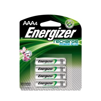 Energizer NH12BP-4 AAA  Rechargeable NiMH Batteries