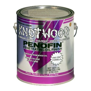 Penofin F3ekrga Knotwood Penetrating Oil Finish, Redwood ~ Gallon