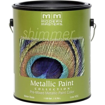 Modern Masters ME707-GAL Metallic Paint, Snowflake ~  Gallon