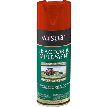 Valspar/mccloskey 18-5339-01-72 Tractor & Implement Paint, Red - 12 Oz
