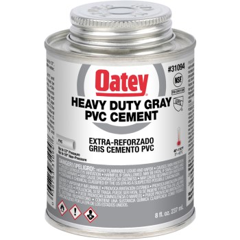 8oz Gy Hd Pvc Cement