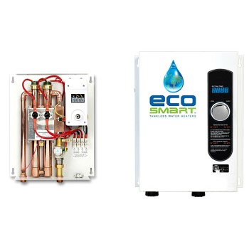 Ecosmart Green Energy Eco 18 Tankless Water Heater, Electric ~ 18w, 240v