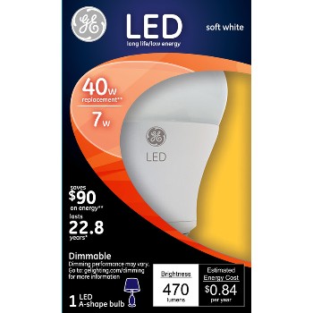 General Electric 14194 Led Light Bulb - 40 Watt ~ Frosted Finish