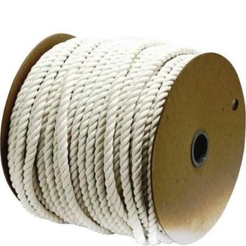 Canada Cordage Ctf08-01 Twisted Cotton Rope, 3-strand ~ 1/2" X 300 Ft