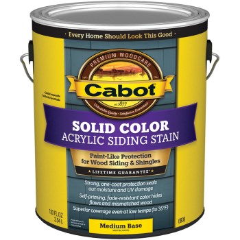 Cabot 01-0808 Pro.v.t. Acrylic Siding Stain - Gallon Size