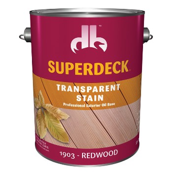 Superdeck/duckback Db-1903 Transparent Stain 350 Voc, Redwood ~ Gallon