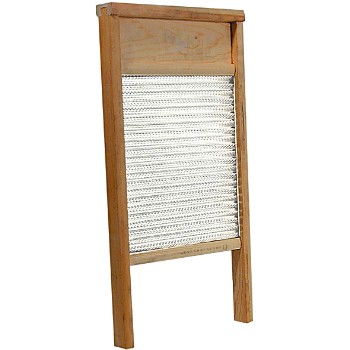 Galvanized Washboard, 7.25 x 14.5 inch