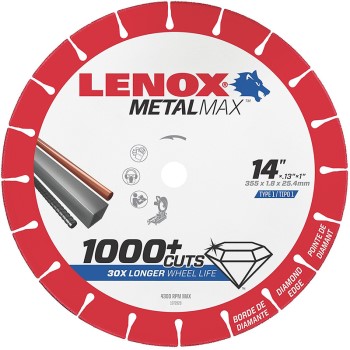 Lenox 1972929 14x1in. Cutoff Wheel