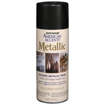 Rust-oleum 243898 Metallic Spray Paint, Oil Rubbed Bronze ~ 11 Oz
