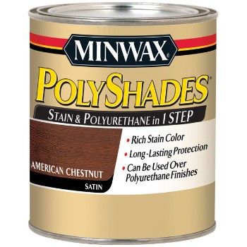 Minwax 21375 Polyshades Stain & Polyurethane - Half Pint