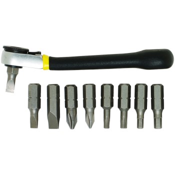General Tools & Instruments 80075 9pc Ratch Screwdrver Set