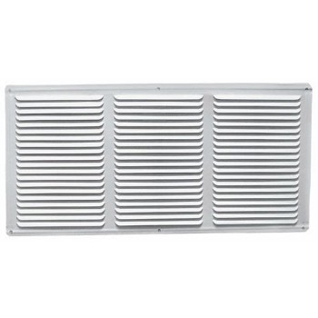 Ll Bldg Prods Eac16x4w Undereave Vent W/screen, White ~ 16" X 4"