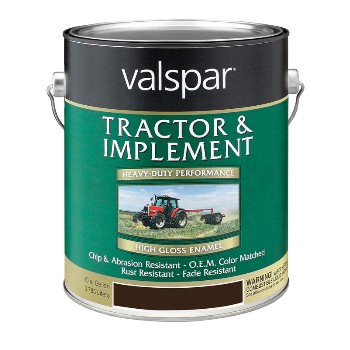 Valspar/mccloskey 18-4431-16-07 Tractor & Implement Paint, Black ~ Gallon
