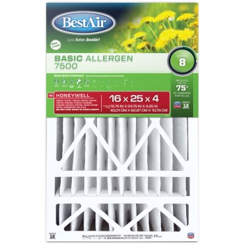 Honeywell-Compatible Media Filter, MERV 8 - 16" x 25" x 4"