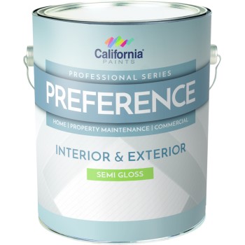 California Prod/grayseal 44092-1 Interior/exterior Medium Base Paint, Semi Gloss~ Gallon
