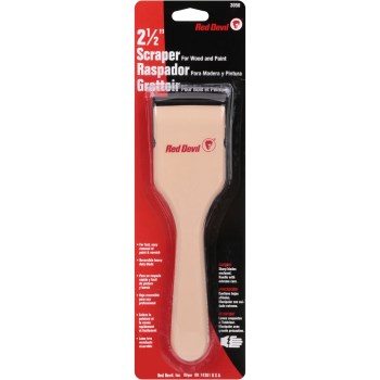 Red Devil Double Edge Wood Scraper   2-1/2"
