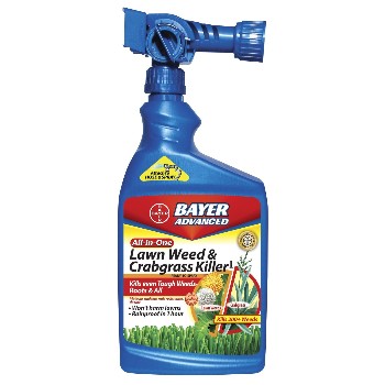 Bayer Advanced 704080a Crabgrass & Lawn Weed Killer ~ 32 Oz.