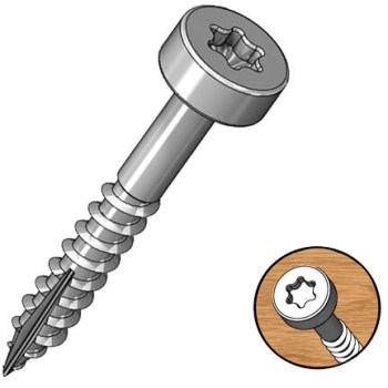 Bulk 1 Coarse Screw