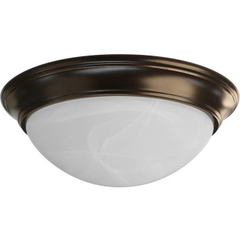 Feit Electric 73809 Round Led Intigrated Flush-mount Celiling Fixture, Oil Rubbed Bronze Finish ~ 13"