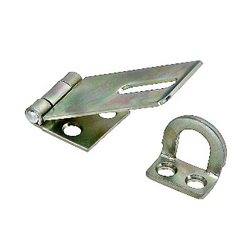 National 102020 Zinc Safety Hasp, Visual Pack 30 1 - 3 / 4 Inches