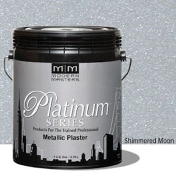 Modern Masters Psmp710gal Metallic Plaster, Shimmered Moon ~ Gallon