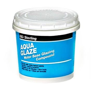Savogran 021016 Aqua Glaze Glazing Compound ~ Half Pint