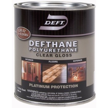 Deft 02004 Defthane Polyurethane Interior/exterior Clear Gloss ~ Quart