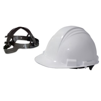 Honeywell A59r010000 Racheting Hard Hat, 4 Point ~ White