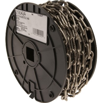 Apextool T0190424 Stainless Steel Chain ~ 5/32" X 50 Ft