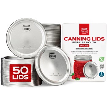 Fjlr50 50pk Reg Canning Lids