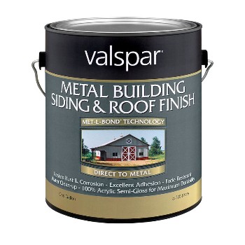 Valspar/mccloskey 27-0004262-07 Metal Building Siding & Roof Finish, Red ~ Gallon
