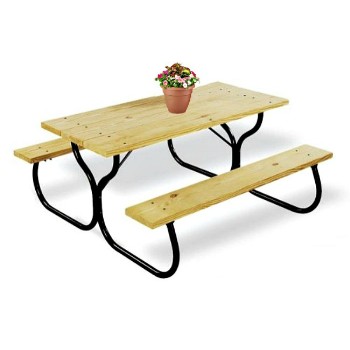 Black Picnic Table Frame