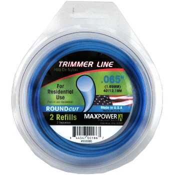 Maxpower Parts 333065 .065 Blue Trimmer Line
