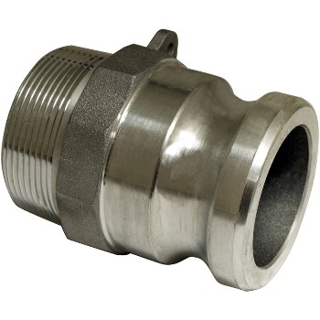 Apache 50400250 Cam & Groove Male Adapter, Part F ~ 2"