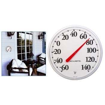 Buy the Chaney/AcuRite 01360 Indoor/Outdoor Thermometer, Basic Dial ~ 12.5
