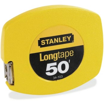 Buy the Stanley 34-103 Steel Long Tape ~ 3/8 x 50 ft.