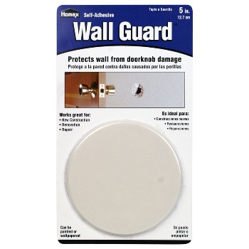 Homax 5105 Wall Guard, Peel / Stick 5"