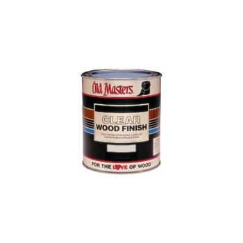 Clear Wood Finish, Gloss - 1 gallon