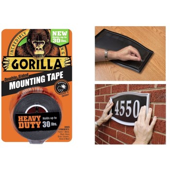 Gorilla Glue/OKeefes 6055002 Gorilla Heavy Duty Mounting Tape ~ 1" x 60"