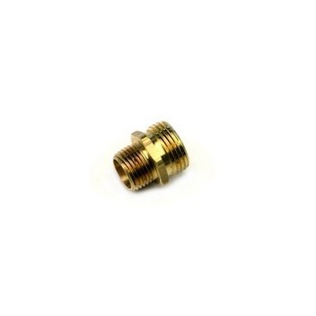 Anderson Metals 757478-121208 Male Hose To Male Pipe Connector 3/4 X 3/4x 1/2 Tap