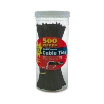 Gardner Bender 71111 Assorted Cable Tie Canister