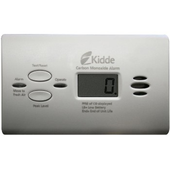 monoxide carbon alarm kidde battery detector detectors place placement alarms digital plug co2 display smoke monitor lowes safety powered operated