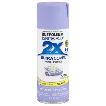 Rust-Oleum 249079 Painters Touch 2X Ultra, French Lilac Satin ~ 