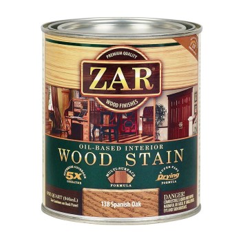 Zar 13812 Spanish Oak Int Stain, Quart