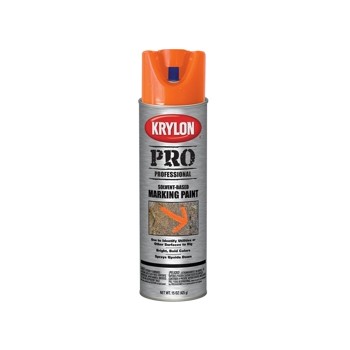 Krylon 7306 Marking Paint, Bright Orange ~ 15oz Cans