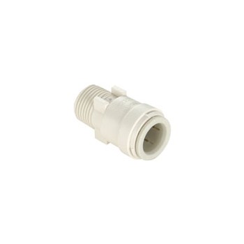 Watts, Inc 0959083 Quick Connect Male Connector, Poly ~ .5" Cts X .5" Mpt